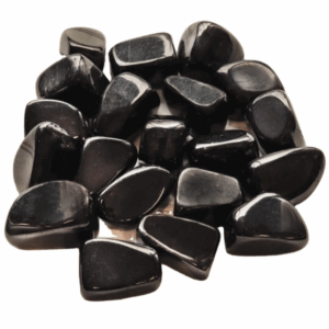 Black Jet Tumbled stones