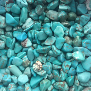 Turquoise tumble
