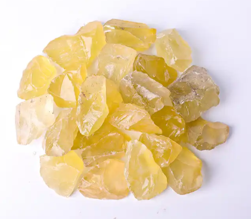 Citrine stone known for attracting abundance and uplifting energy