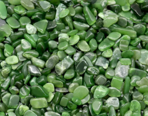 natural green jade bulk