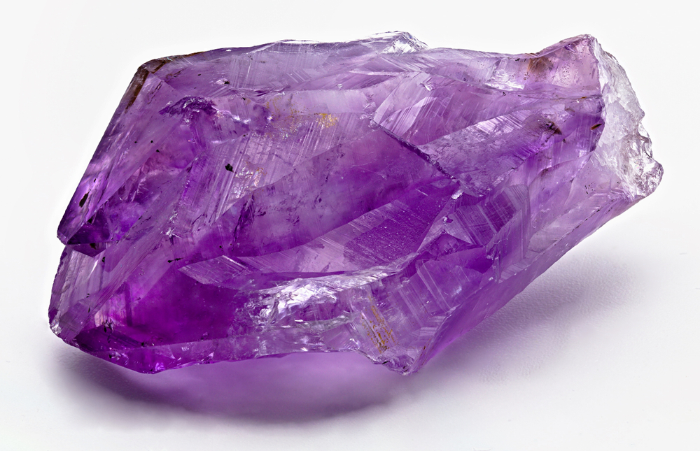 Natural Amethyst stone used for spiritual guidance, calm, and intuition